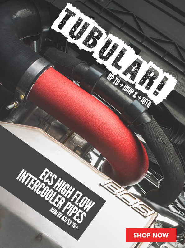  ECS Tuning NEW!! ECS High Flow Intercooler Pipes Audi 8V A3/S3